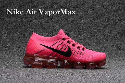 Nike Air VaporMax 2018 pink black women Running Shoes