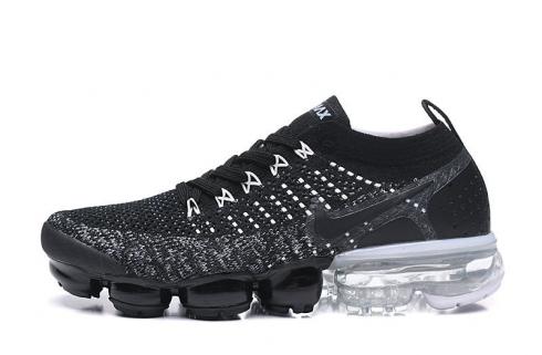 Nike Air VaporMax Flyknit 2 White Black Unisex Running Shoes 942843-016