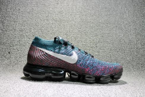 Nike Air VaporMax Flyknit Black Purple Red colorful 849558-403