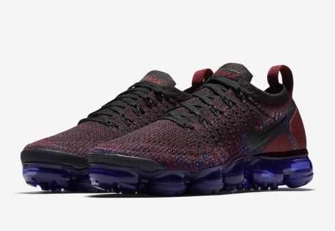 Nike WMNS Air VaporMax 2 Team Red Black White-Team Red-Racer Blue-Game Royal 942843-006