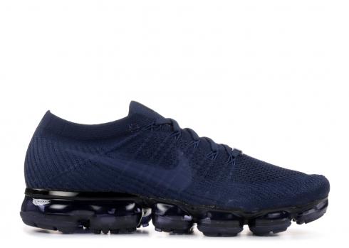W Nike Air Vapormax Flyknit Navy Midnight College AT9790-414