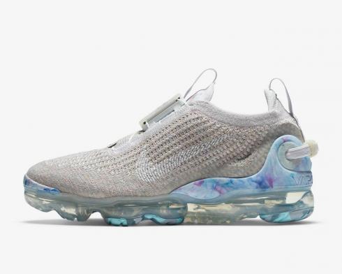 Wmns Nike Air VaporMax 2020 Flyknit Summit White Blue CJ6741-100