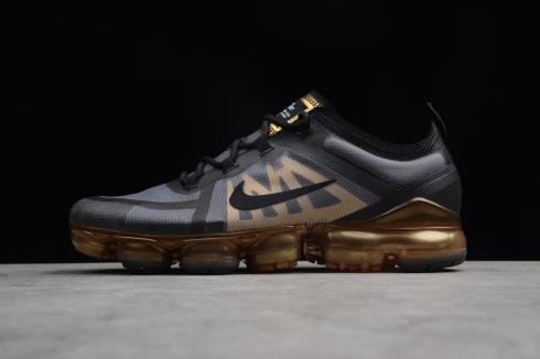 Nike Air VaporMax 2019 PRM Black Metallic Gold AR6631-071