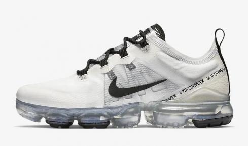 Nike Air VaporMax 2019 White Black Metallic Silver Pale Ivory AR6632-100