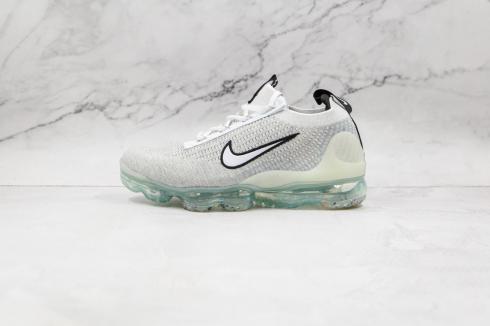 Nike Air VaporMax 2021 FK White Black Metallic Silver DH4084-100