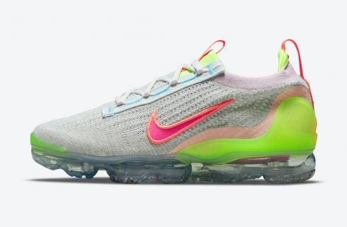 Nike Air VaporMax 2021 Volt Grey Green Mulit-Color Shoes DH4088-002