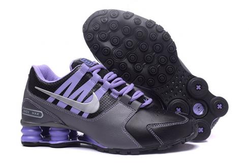 Nike Air Shox Avenue 803 black ash purple women Shoes