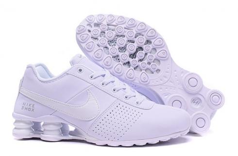 Nike Shox Deliver Men ShoesPure White Silver Casual Trainers Sneakers 317547