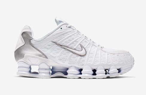 Nike Shox TL White Metallic Silver AV3595-100