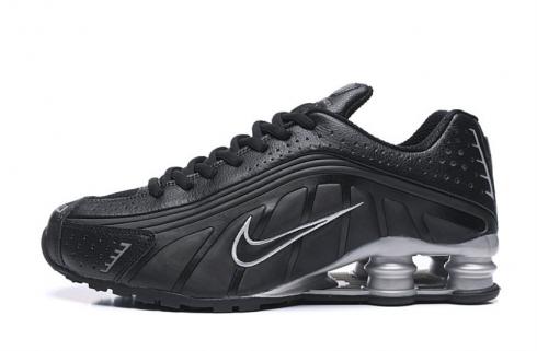 Nike Shox R4 301 Black Silver Men Retro Running Shoes BV1111-009