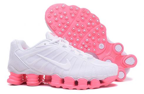 Nike Air Shox TLX 0018 TPU white Pink women Shoes