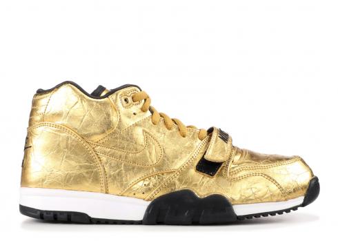 Air Trainer 1 Premium Quickstrike Nfl Superbowl Mtllc Black Gold Metallic 840169-700