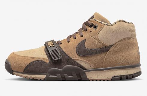 Nike Air Trainer 1 Shima Shima Pack Baroque Brown Taupe Varsity Red DV6998-200