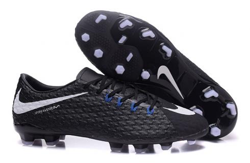 Nike Hypervenom Phelon III FG TPU WaterproofBlack White 852562-308