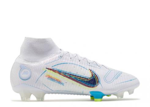 Nike Mercurial Superfly 8 Elite FG Progress Pack Blue Laser Light Football Grey Blackened Marine DJ2839-054