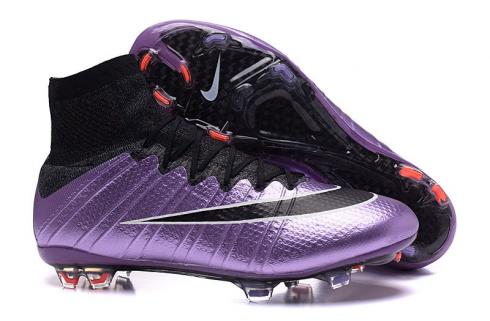 Nike Mercurial Superfly AG Urban Men Soccer Cleats Football Shoes Lilac Black Bright Mango TPU 641858-580