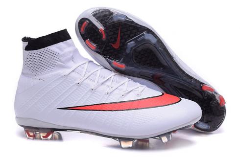 Nike Mercurial Superfly FG ACC White Red Black 641858-060