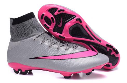 Nike Mercurial Superfly FG Wolf Grey Hyper Pink Black 641858-060