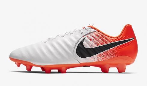 Nike Tiempo Legend VII Academy FG White Hyper Crimson Black AH7242-118