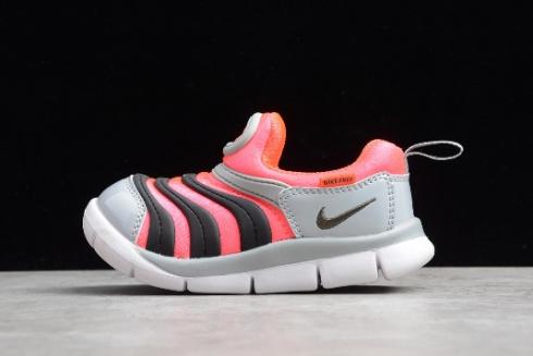 2020 Kids Nike Dynamo Free TD Pink Grey Charcoal 343938 629