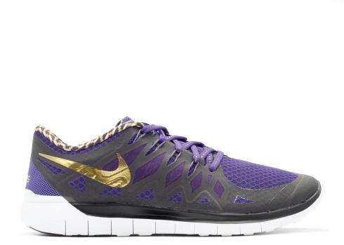 Free 5.0 Db Doernbecher Purple Court Black Gold Metallic 725566-580