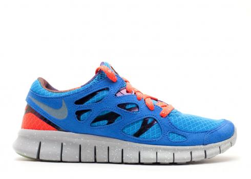 Free Run 2 Db Doernbecher Royal Blue Silver Reflect Birght Glow 578363-446