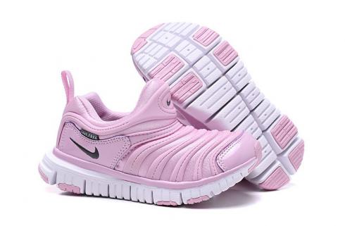 Nike Dynamo Free SE Y2K Infant Toddler Shoes Gold Pink White 343738-628