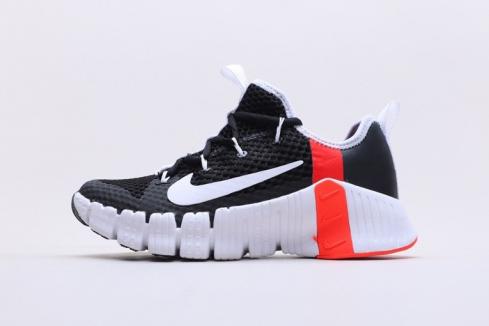 Nike Free Metcon 3 Training Shoe 2020 New Release Black Glacier Ice Flash Crimson Barely Volt CJ6314-067