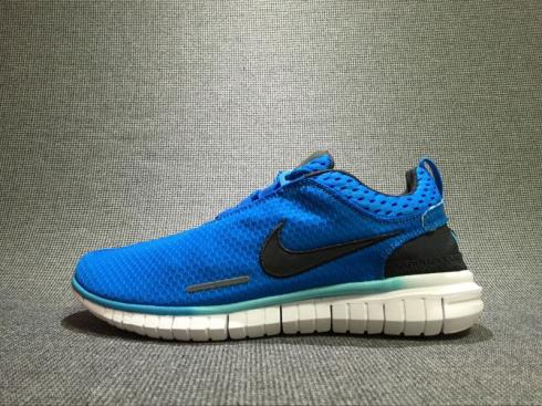 Nike Free OG 14 BR Breeze Blue White Black Mens Sneakers 644394-400