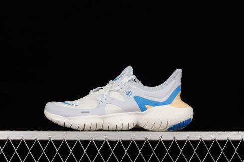 Nike Free RN 5.0 Football Grey Blue Hero Sail CI1289-001