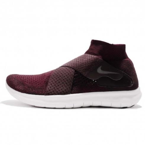 Nike Free RN Motion Flyknit 2017 Deep Burgundy Ridgerrock 880845-602