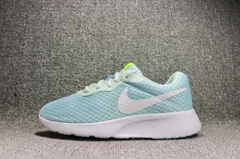 Nike Roshe Run Tanjun Glacier Blue White Womens Running Shoes 815655-401