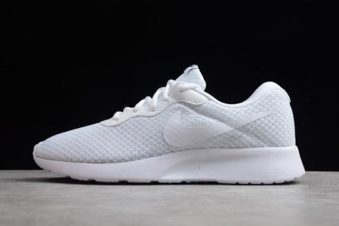 Nike Tanjun Triple All White Mens Running Shoes 812654 110 For Sale