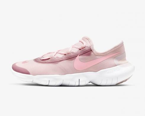 Nike Free RN 5.0 2020 Champagne Pink White CJ0270-600