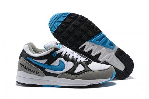 Nike Air Span II 2 Running Shoes Men Grey Sky Blue