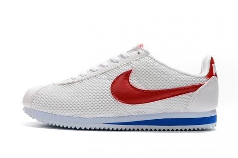 Nike Classic Cortez Leather Sail White Red Blue 905614-161