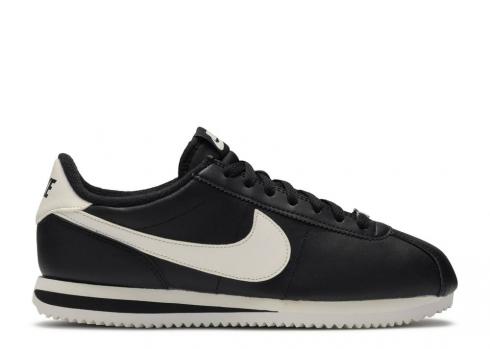 Nike Cortez Basic Leather White Black Silver Metallic 819719-012