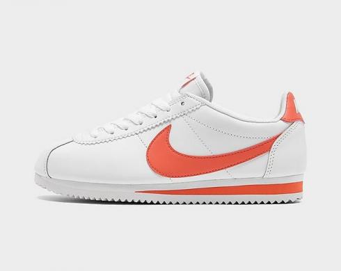 Wmns Nike Classic Cortez Leather White Magic Ember 807471-115