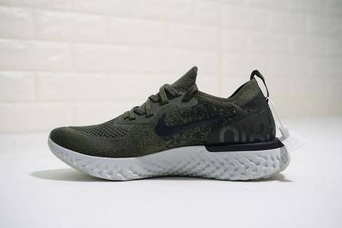 Nike Epic React Flyknit Cargo Khaki Olive AQ0067-300