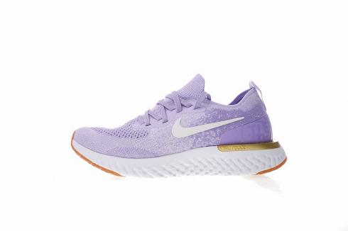 Nike Epic React Flyknit Light Violet White Gum AQ0067-996