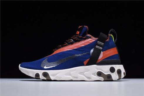 Nike React Runner Mid WR ISPA Blue Bright Crimson AT3143-400