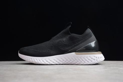 Nike Odyssey React 2 Flyknit Black White BQ8928-301