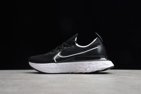 Nike React Infinity Run Flyknit Black White Running Shoes CD4372-002