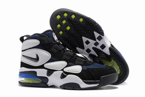 Nike Air Max 2 Uptempo white black blue Men Basketball shoes 472490-001