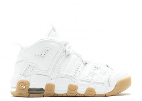 Air More Uptempo GS White Gum Bmb White Light Brown 415082-101