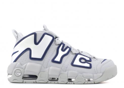 Air More Uptempo Nyc Quickstrike Navy Midnight White Wolf Grey AJ3137-001