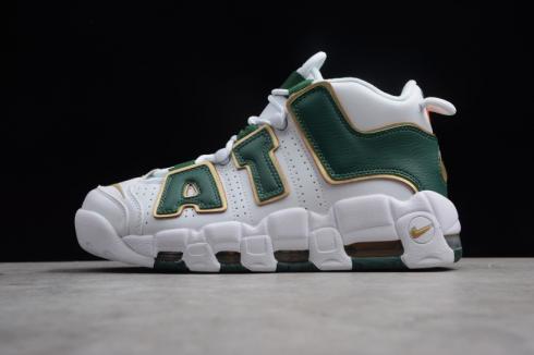 Nike Air More Uptempo Atlanta White Green Gold AJ3139-100