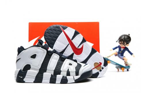Nike Air More Uptempo Kid Shoes Red White Black