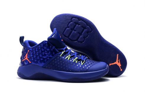 Nike Air Jordan Extra Fly Men Basketball Shoes Sneakers Infrared Navy Blue 854551-417