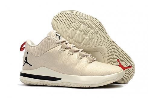 Nike Air Jordan CP3 X Elite Men Basketball Shoes Rice Grey Black Red 897507